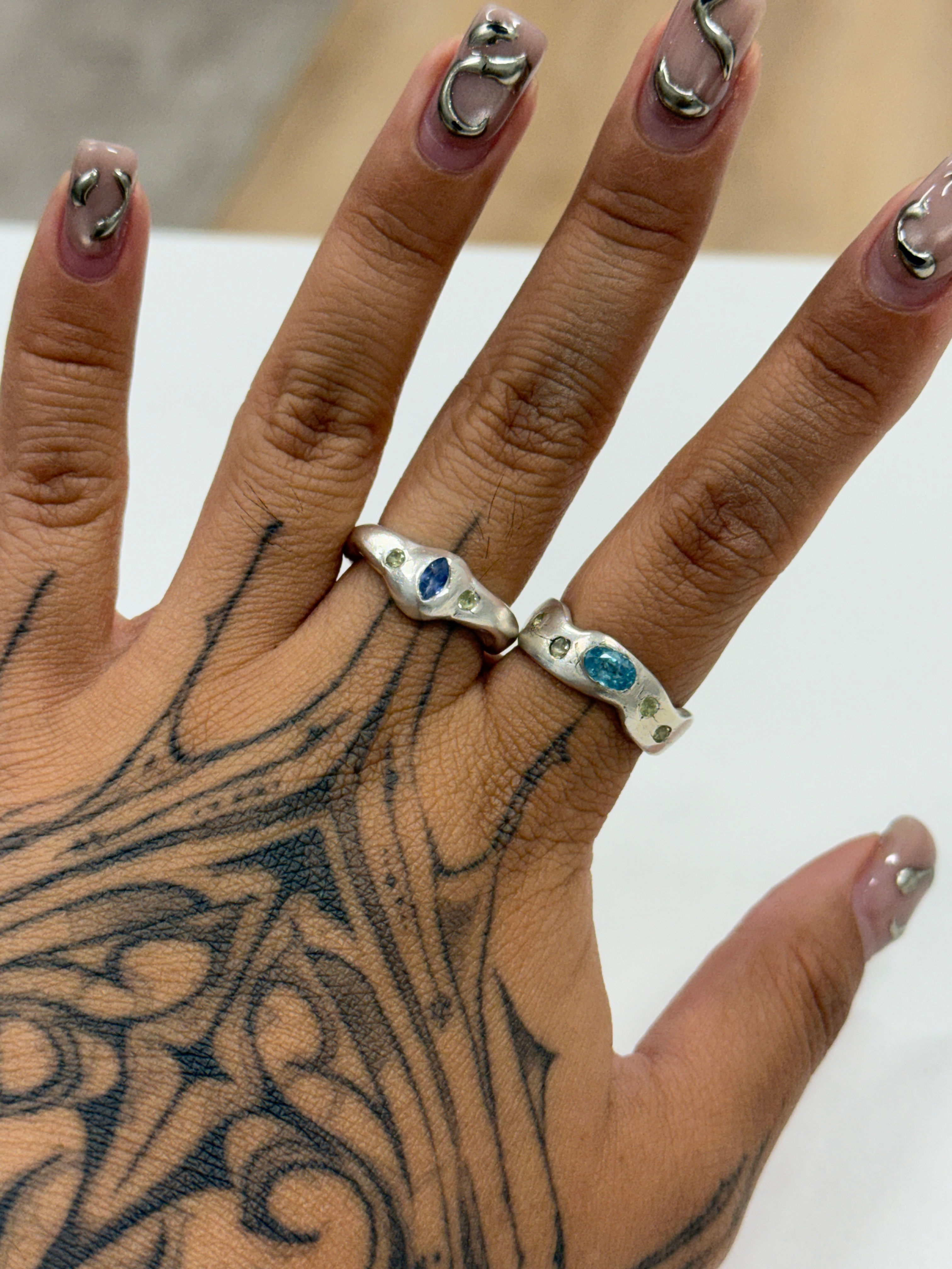 Silver clay ring workshop at NCG