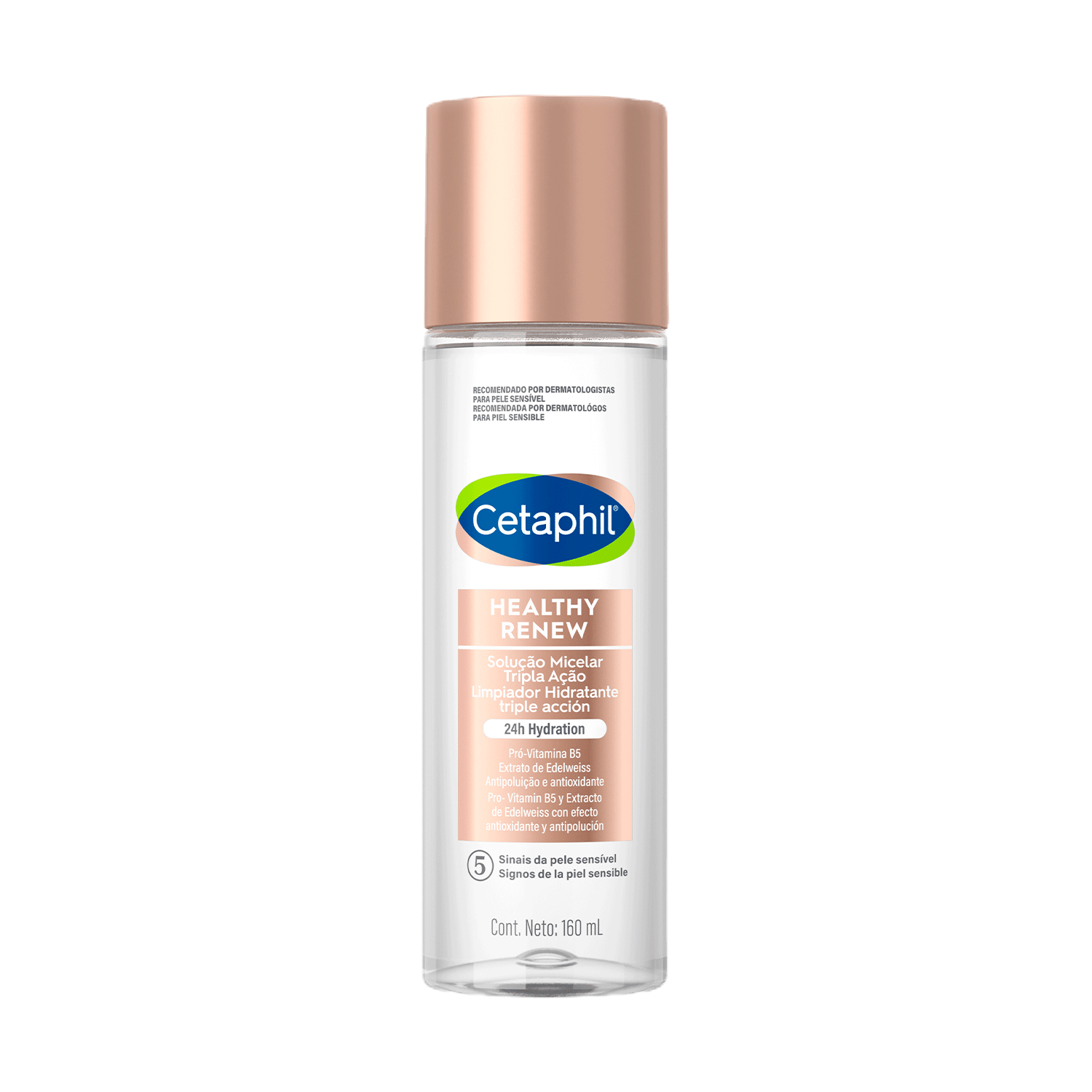 CETAPHIL SOLUÇÃO MICELAR HIDRATANTE HEALTHY RENEW 160ML