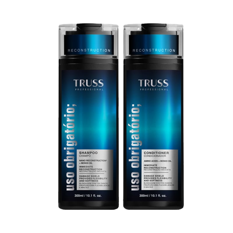 USO OBRIGATÓRIO Duo Shampoo + Condicionador 300ml