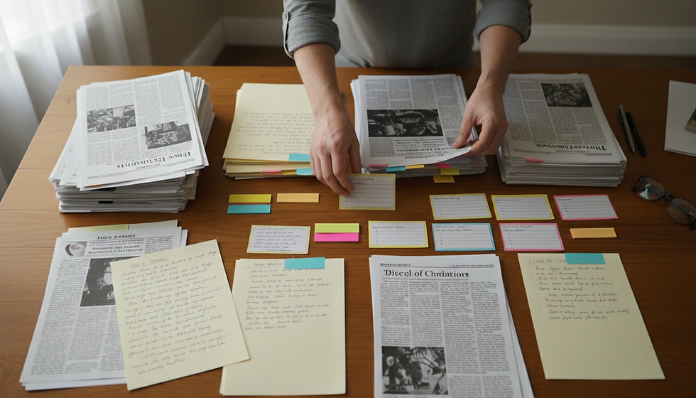 Strong curation begins with careful selection and clear organization.