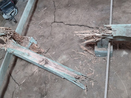 和室シロアリ被害から改修