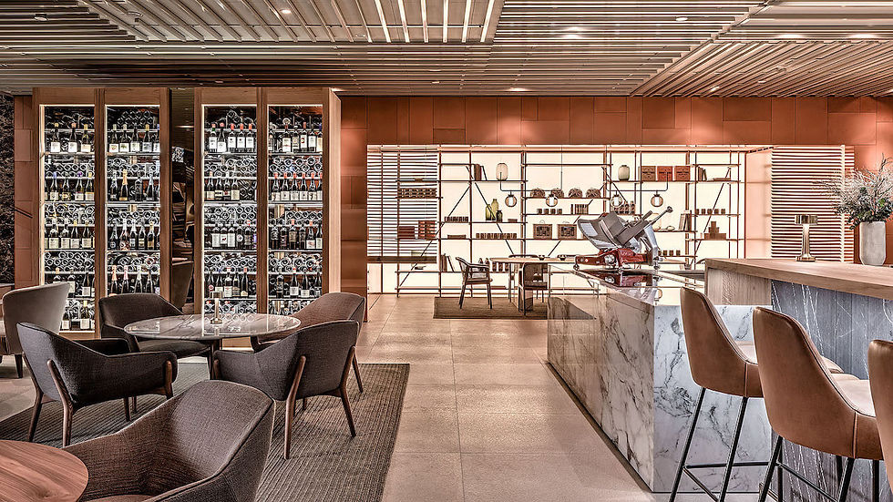 Sicilian modern interpretation is the multi-faceted Bar con Cucina. © The Ritz-Carlton, Vienna