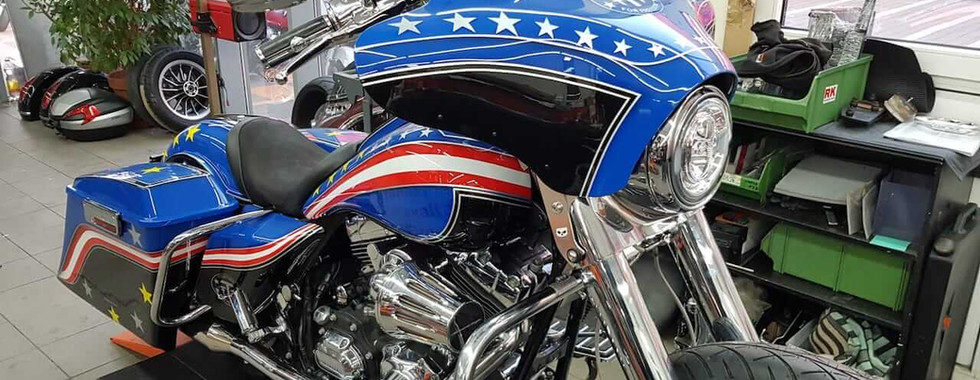 Harley-Davidson Motorräder überzeugen vor allem durch ihre Laufleistung und die Langlebigkeit des Motors. © Fischer's Harley-Davidson