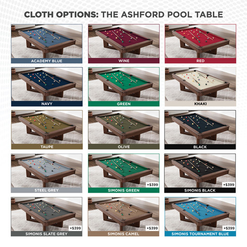 Ashford 8' Pool Table | Imperial