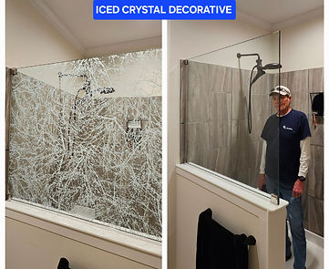 Shower Decorative+Privacy
