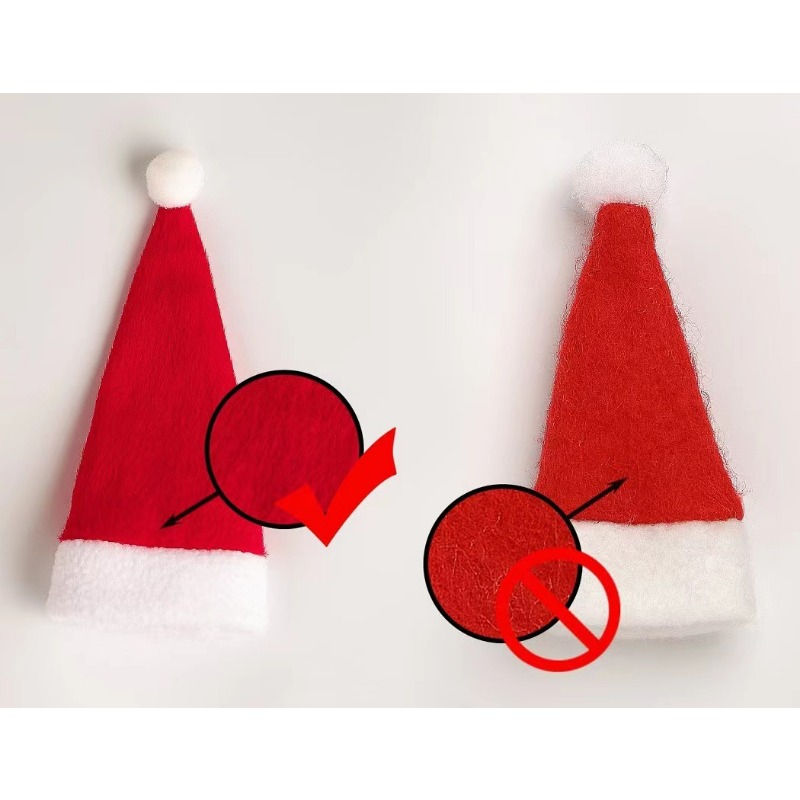 Miniature : Chapeau de Noël Sac à couverts Décorations de Noël pour la maison .