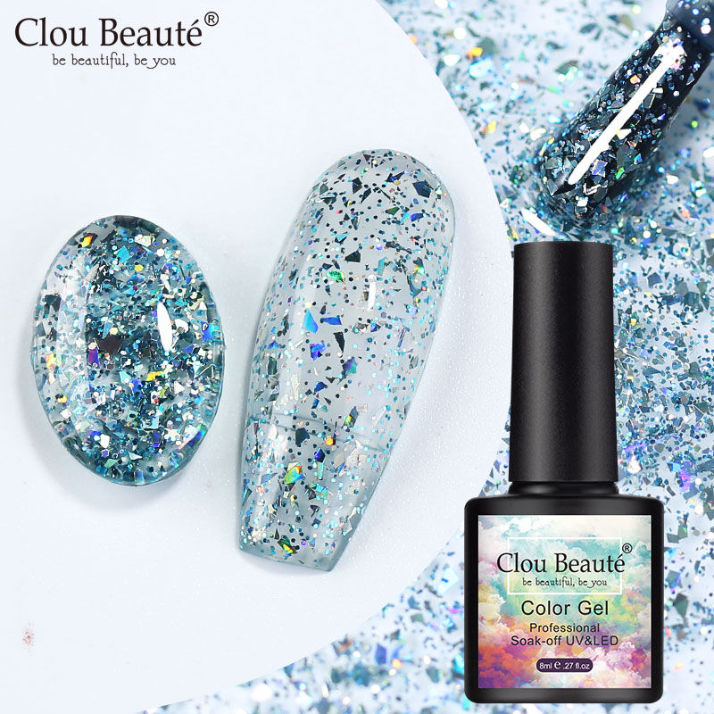 Miniature : Clou Beaute 15ml Nail Gel Polish Vernis Ongle Semi Permanent Varnish 