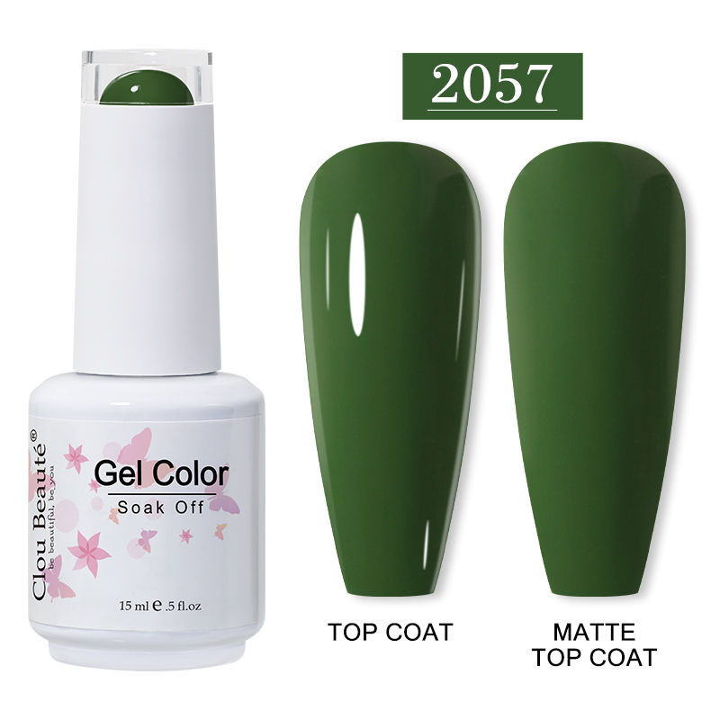 Miniature : Clou Beaute 15ml Nail Gel Polish Vernis Ongle Semi Permanent Varnish 