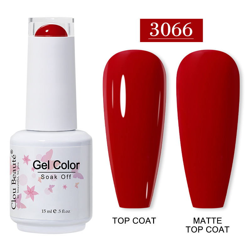 Miniature : Clou Beaute 15ml Nail Gel Polish Vernis Ongle Semi Permanent Varnish 