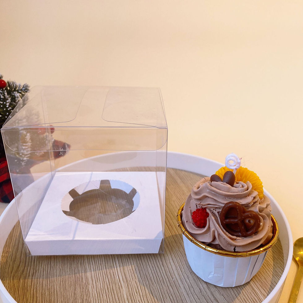 Miniature :   bougie parfumée crème fruits chocolat  cadeau créatif mignon  d'aromathérapie