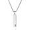 Miniatura: Fashion Initial Bar Necklace for Men Women Exquisite Waterproof Stainless Steel 