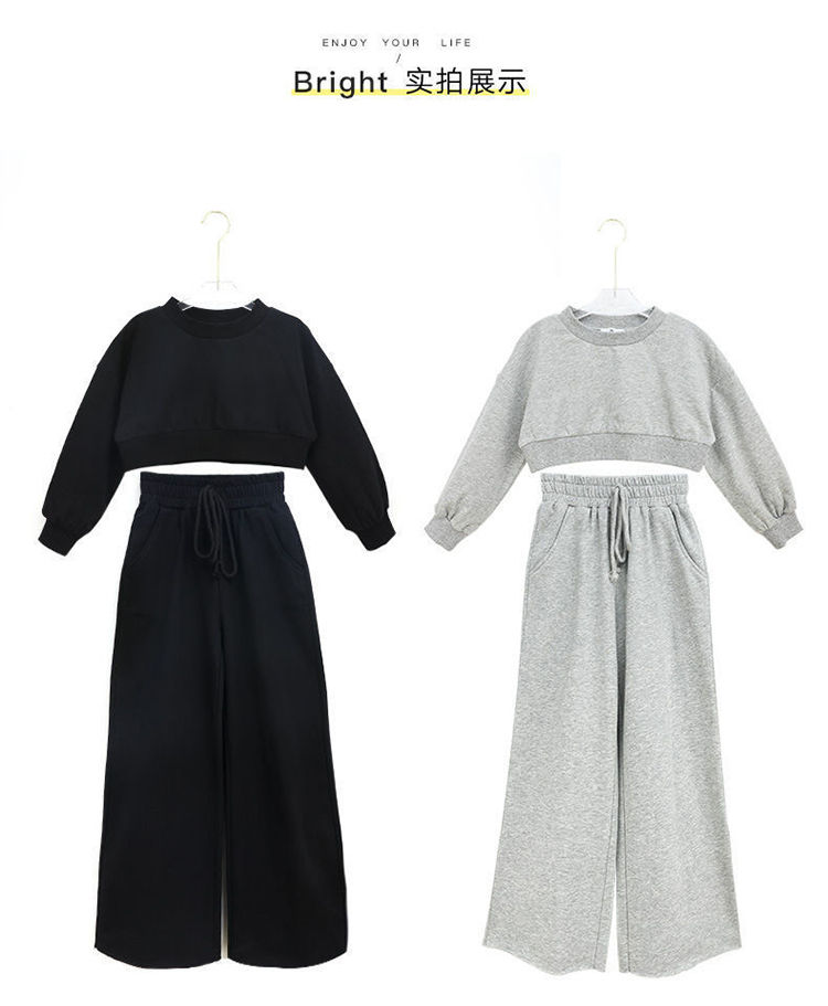 Miniature : Ensemble de vêtements pour adolescentes printemps-automne 2024 .