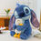 Miniature : Disney Plush Doll Stitch Lilo Doll Cute Duck Stitch Plush Stuffed Toy Christmas 