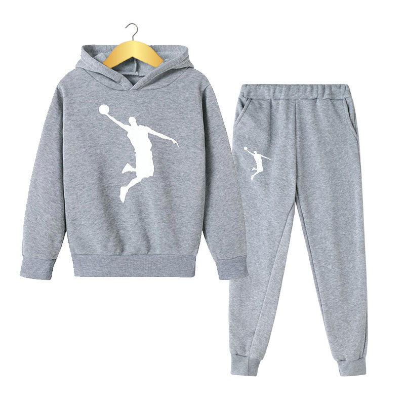 Miniature : Ensemble vêtements de sport pour enfants, 2 pièces, sweat à capuche .