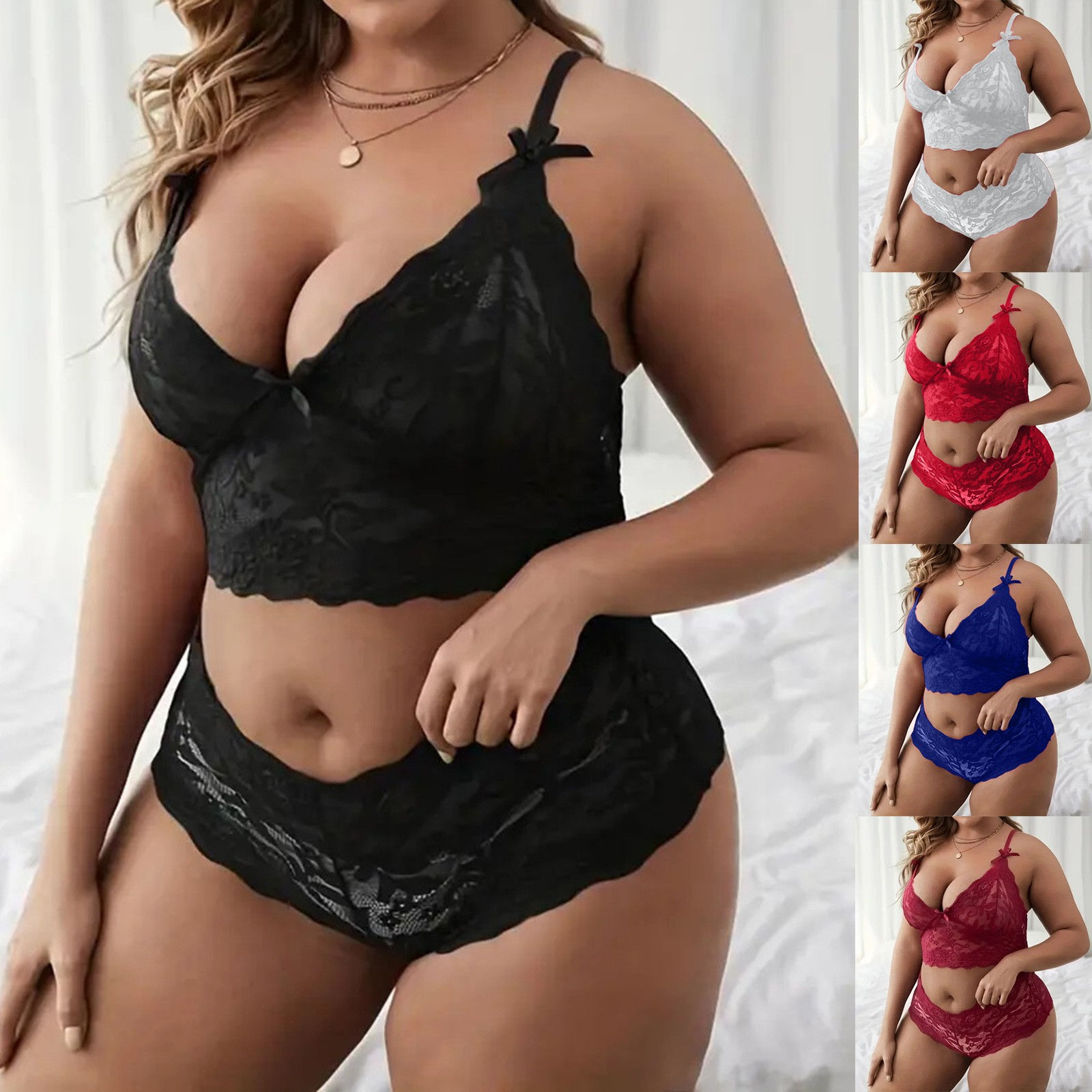 Ensemble de Lingerie pour femmes, Sexy en dentelle.