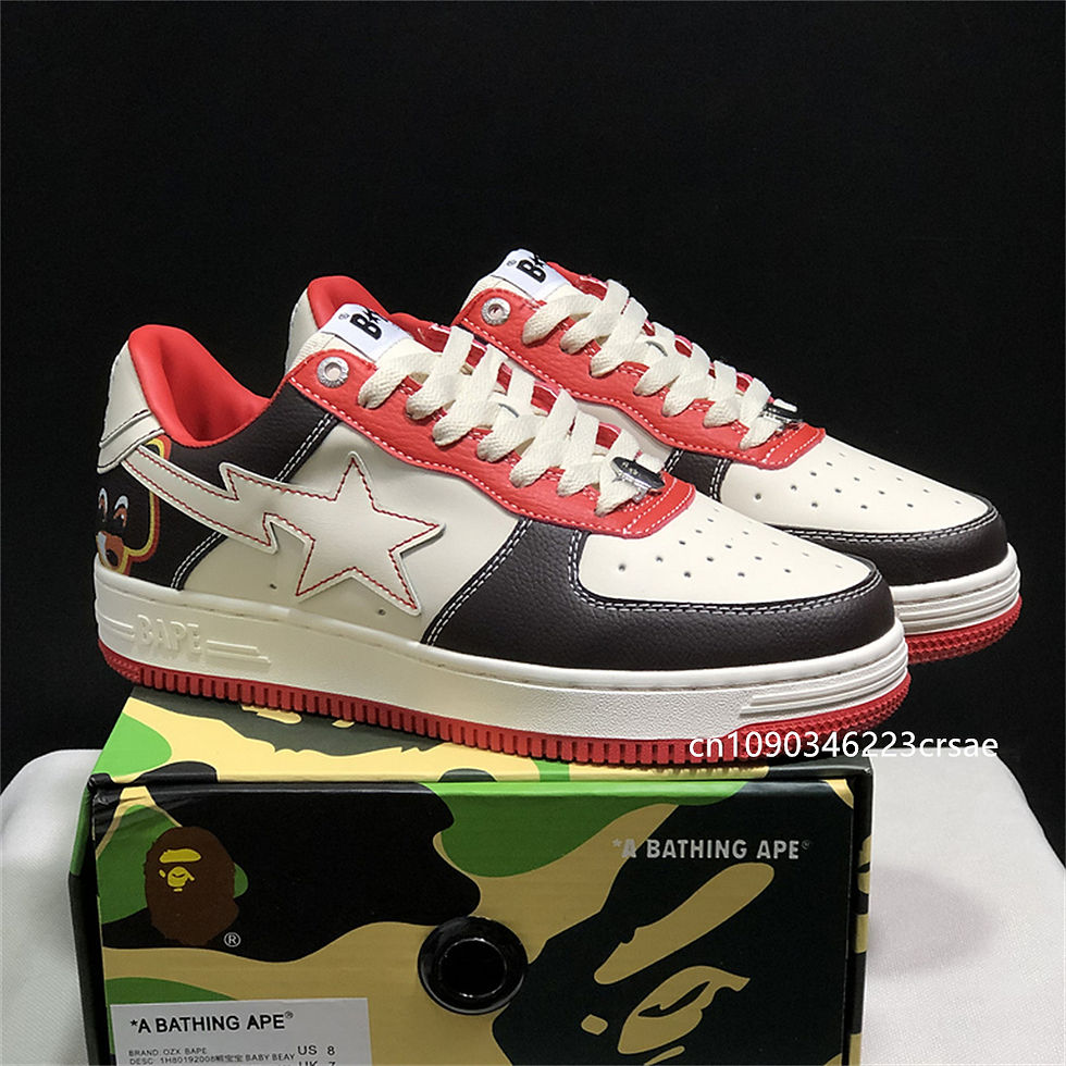 Miniature :  chaussures décontractées mode BAPESTA classique AF skateboard athlétique bas