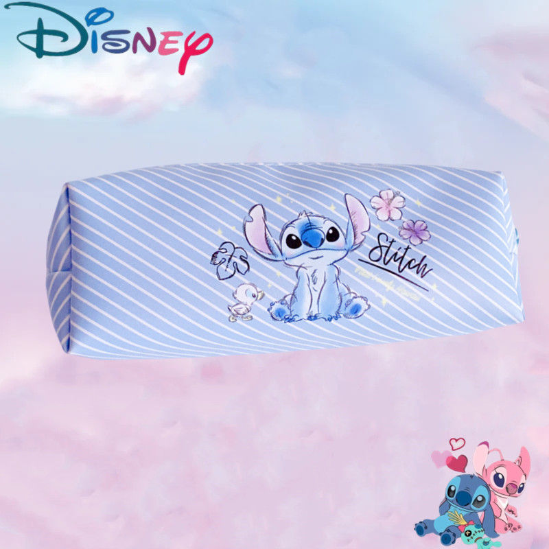 Miniature : New Disney Stitch Anime Pencil Case Stitch Print Pen Bag Cartoon Students Storag