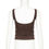 Miniatura: New Women Tank Tops Summer Solid Sexy Backless Streetwear Casual Slim Sleeveless