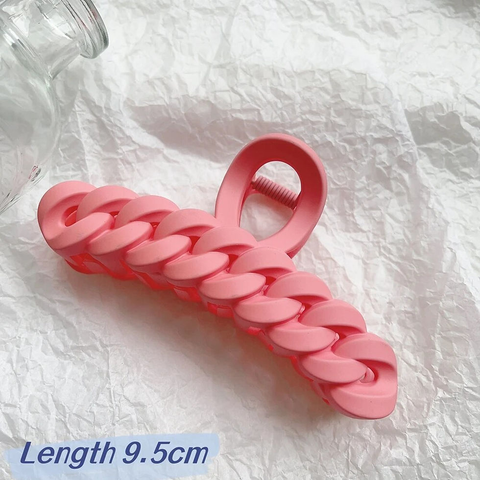 Miniature : pince à cheveux  acrylique grande griffe de cheveux