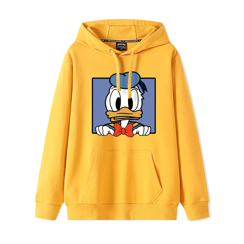 Miniature : Sweat à capuche pour amoureux de Disney Donald Duck Daisy Duck pour femmes