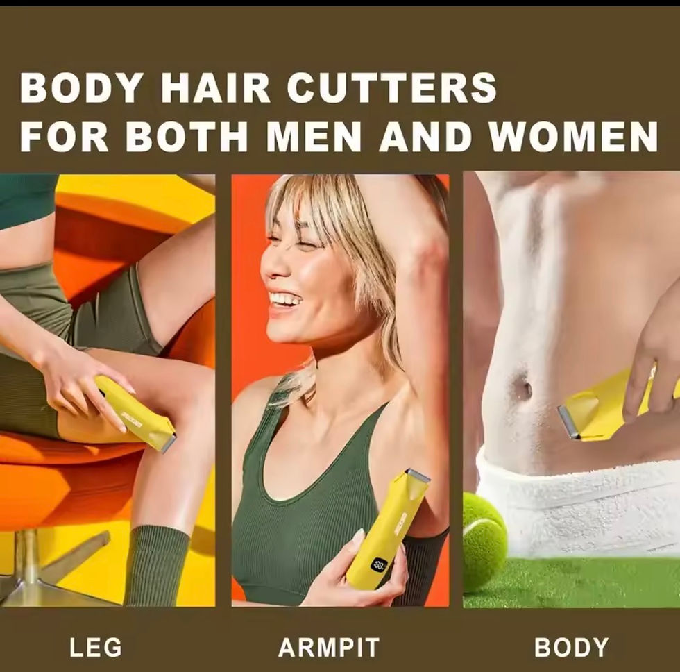 Miniature : Tondeuse bikini et corps LED de précision pour hommes et femmes 