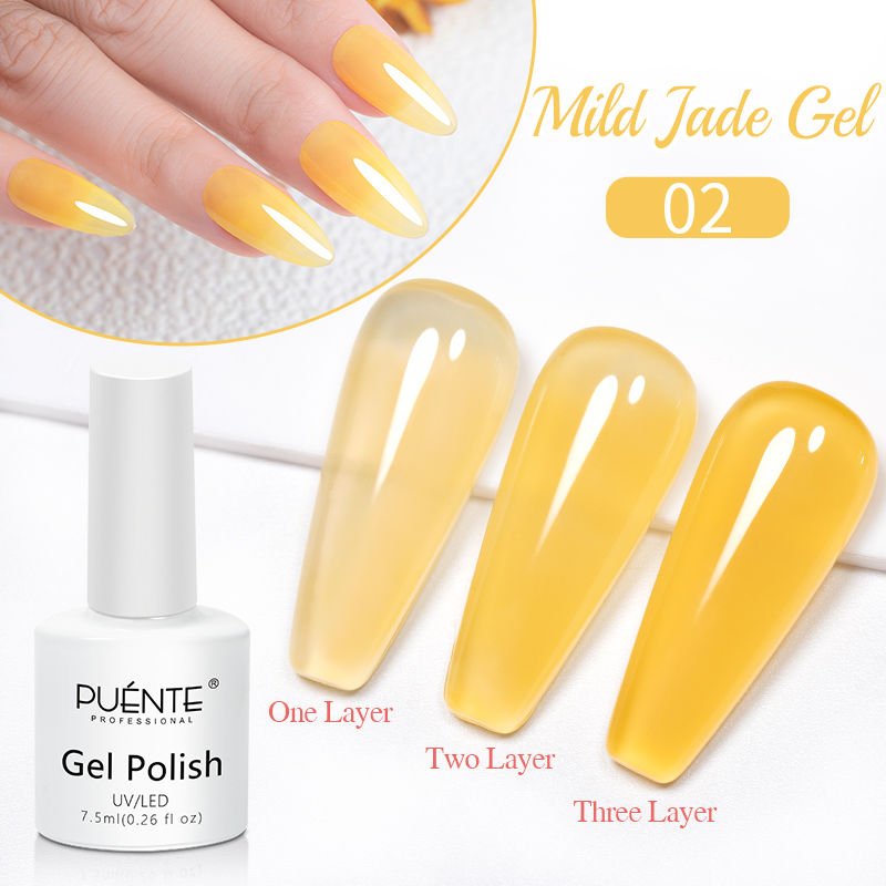 Miniature : PUENTE 18ML Vernis à ongles en gel blanc foncé noir pur à haute teneur en pigmen