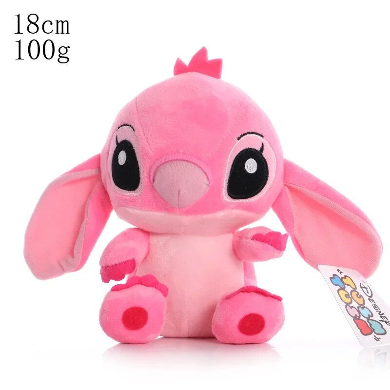 Miniature : peluche Stitch pour enfants,bleu et rose, 20cm