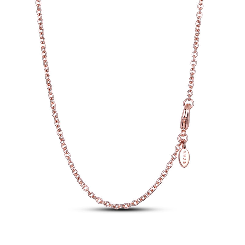 Miniature : 2025 New 925 Sterling Silver Necklace Zircon Heart Butterfly Simple Necklaces Fo