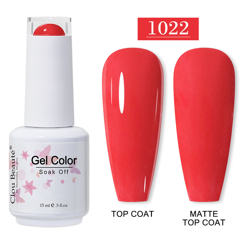 Miniature : Clou Beaute 15ml Nail Gel Polish Vernis Ongle Semi Permanent Varnish 