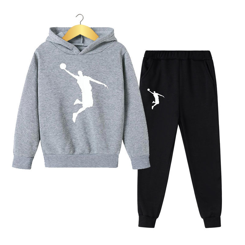 Miniature : Ensemble vêtements de sport pour enfants, 2 pièces, sweat à capuche .