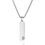 Miniature : Fashion Initial Bar Necklace for Men Women Exquisite Waterproof Stainless Steel 