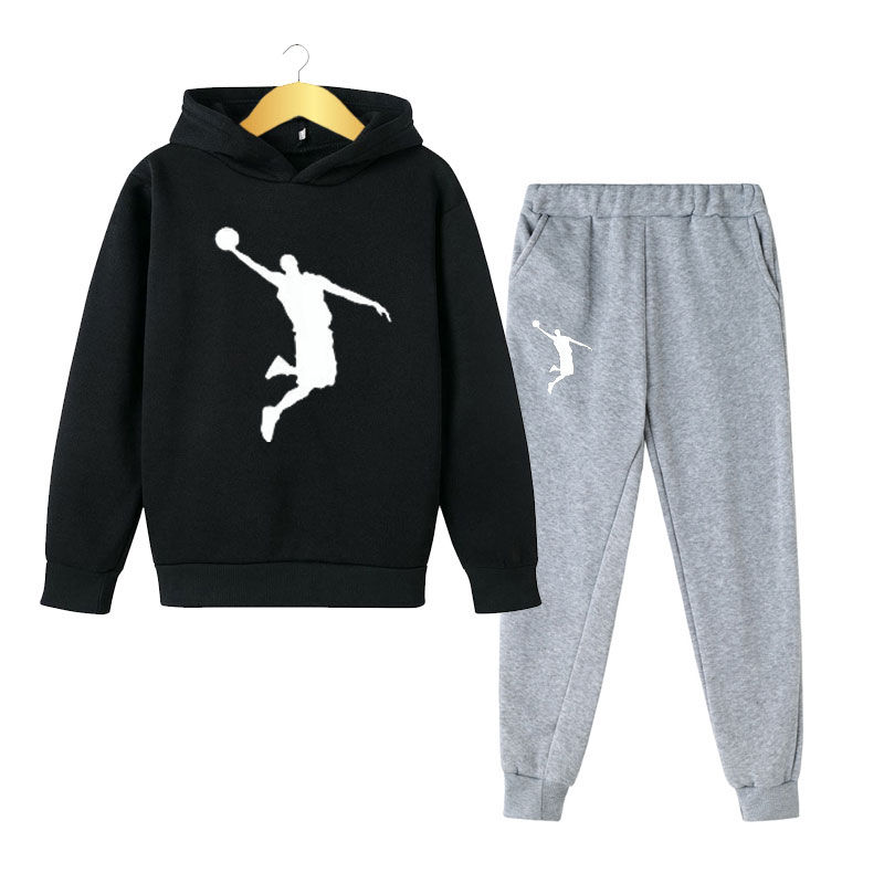 Miniature : Ensemble vêtements de sport pour enfants, 2 pièces, sweat à capuche .