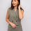 Miniature : Blazer sans manches kaki