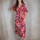 Miniature : Robe rouge et blanc