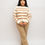 Thumbnail: Jeans évasé beige
