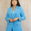 Miniature : Blazer oversize bleu