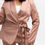 Miniature : Blazer satiné vieux rose