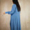 Miniature : Gilet long bleu ciel