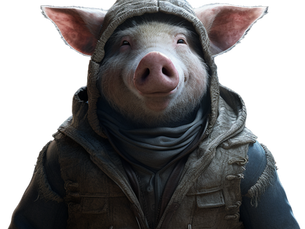 Detailed 3D creature model created for professional character production
