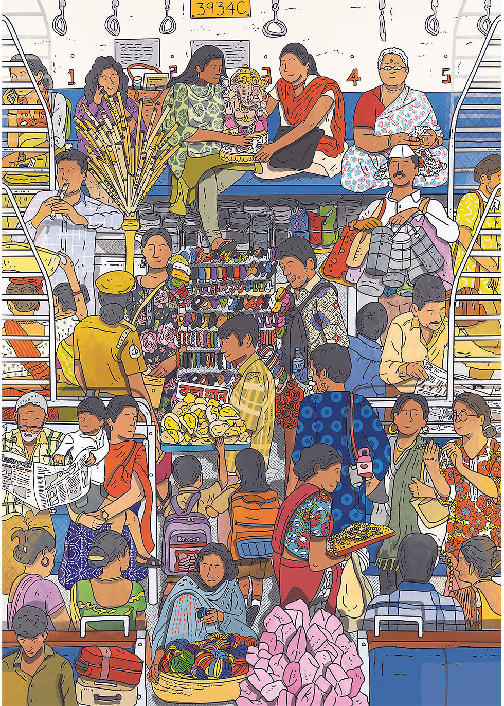 Thumbnail: Assorted Postcards - Pack of 7