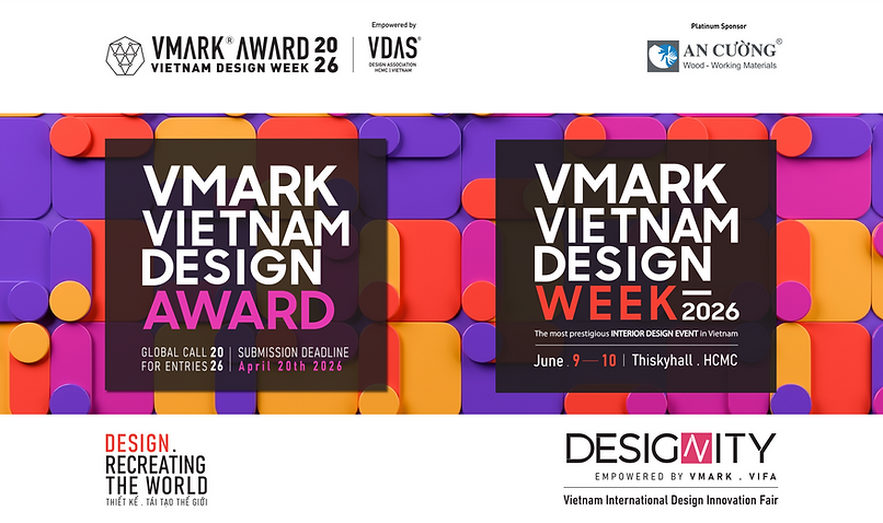 Đếm Ngược 30 Ngày Đến Vmark Vietnam Design Week | Designity 2026: Sẵn Sàng Cho Hành Trình Kiến Tạo Thế Giới Và Khẳng Định Vị Thế Thiết Kế Việt