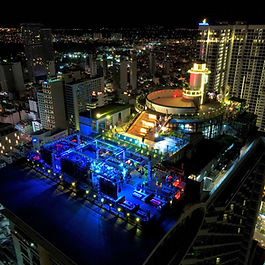 Experience the beautiful city of Nha Trang from unrivaled heights. Located on the 43rd floor overlooking the bay, Skylight Nha Trang is a dynamic destination that has everything for everyone. Enjoy the spectacular view from the 360° Skydeck, taste the magic at Skydining, and have the time of your life at Vietnam's first rooftop nightclub under the stars.