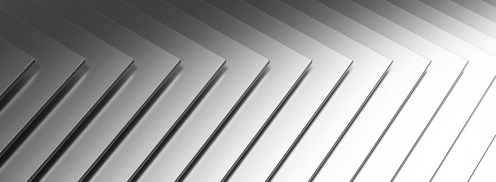 Sheets of metal or aluminum