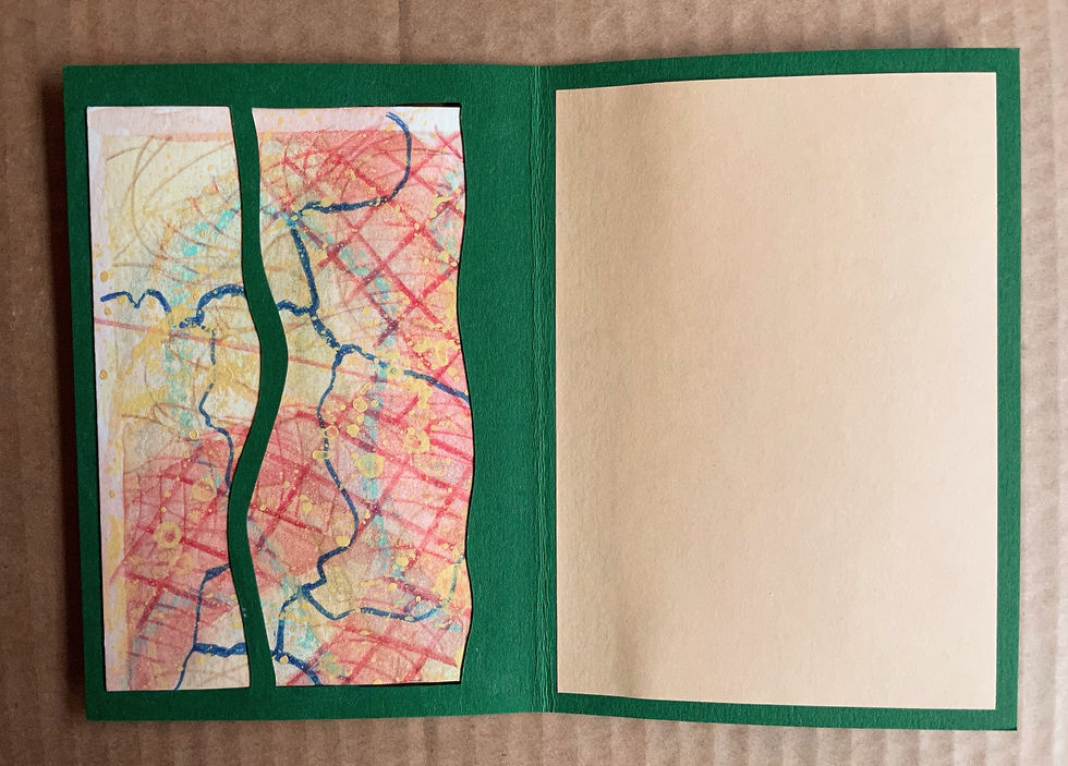 Thumbnail: Art Card - Scribed Watercolour