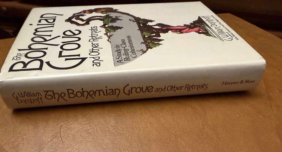 Thumbnail: The Bohemian Grove and Other Retreats.  True Notated 1st Edition W/ Review Form