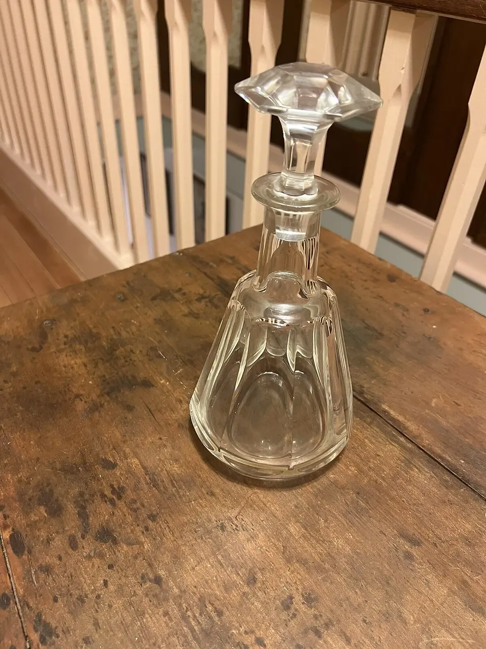 Thumbnail: Baccarat Crystal Decanter W/ Stopper