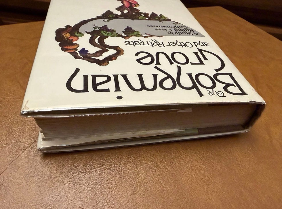 Thumbnail: The Bohemian Grove and Other Retreats.  True Notated 1st Edition W/ Review Form
