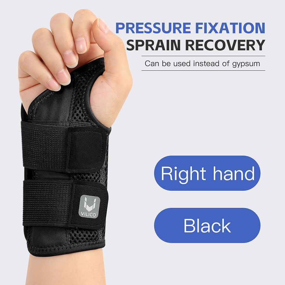 Thumbnail: Adjustable Wrist Brace - Carpal Tunnel Support & Wrist Stabilizer