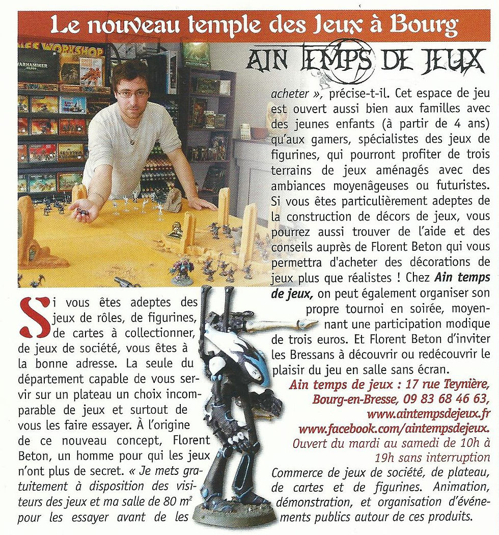 Article de ma(g)ville de mai 2013
