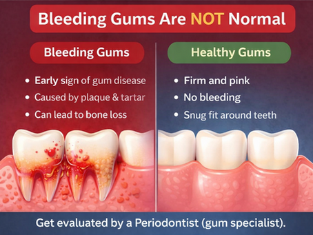 Bleeding Gums While Brushing? Causes, Treatment & When to See a Gum Specialist in Vizianagaram